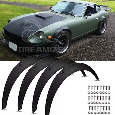 For MG MGB 1962-1980 Flexible 3” Fender Flares Wide Body Wheel Arches Mudguard • $69.07