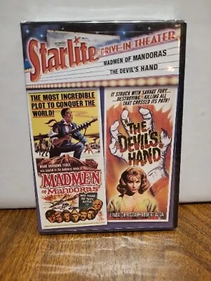 Starlite Drive-In Theater - Madmen Of Mandoras / The Devil's Hand (2-DVDs) NEW! • $9.99