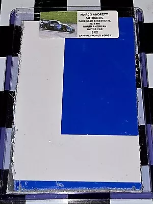 Marco Andretti Race Used Sheetmetal 2021 Namc #98 Srx Camping World Series Ma7 • $0.99