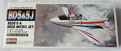 LS Arii 1/72 Bede BD-5 BD-5J Micro Jet Aircraft Model Kits X4 32107 • $54.99