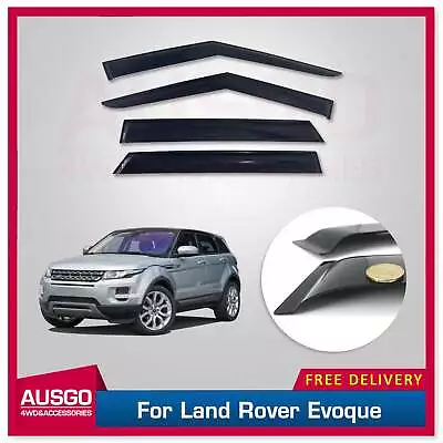 AUSGO Weather Shields For Land Rover Evoque L538 2011-2018 Weathershields • $65.31