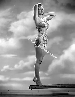 Marilyn Monroe Posed On A Diving Board - 1950s - Poster In 7 Sizes • $20