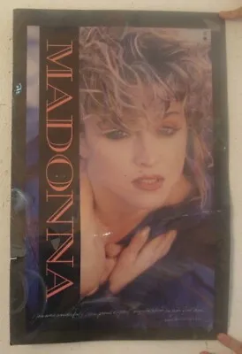Madonna Poster Trade Ad First Tour • $199.99