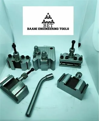 5-piece Set T37 Quick Change Tool Post ML7 Center Height... • $95.99