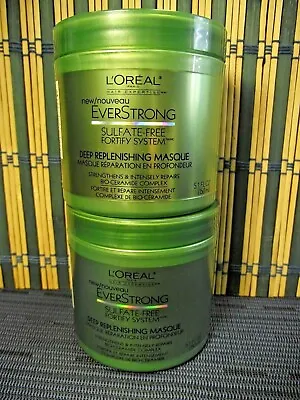 2 New L'oreal Everstrong Deep Replenishing Masque  Strength & Repair • $21.71