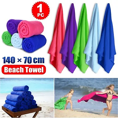 $14.99 • Buy Microfiber Towel Gym Sport Footy Travel Yoga Camping Swimming Drying Beach Bath