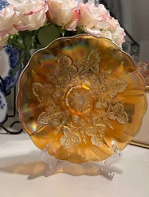 Antique Marigold Millersburg Carnival Glass Bowl • $79