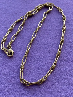 £3.99 • Buy M&S Marks & Spencer Gold Toned Chain Fancy Chain 46cm Long