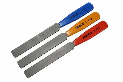 $86.99 • Buy Guitar Fret Crowning Luthier File Set, Dual Cutting Edges, 3 Files