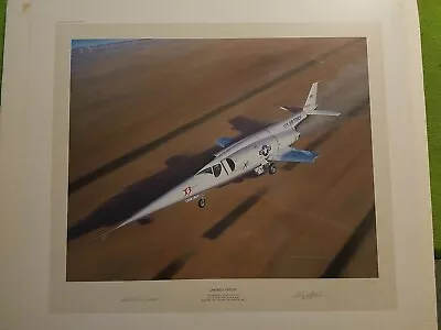  Lakebed Liftoff  By Mike Machat 187/850 W/COA • $295