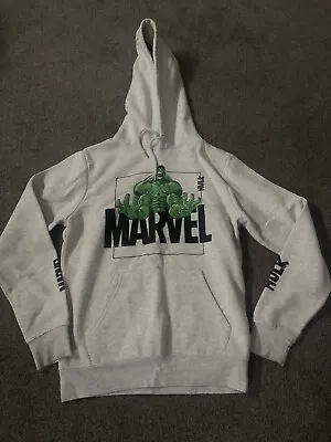 Marvel Hulk Hoodie XS Adults Or Boys Hooded Sweatshirt Top Pullover • £4