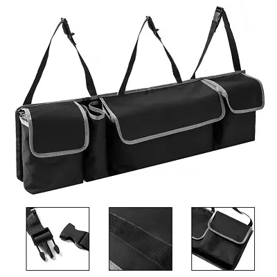 Back Seat Organiser Car Hanging Pouch Bag SUV Hatchback Trunk Boot Storage Tidy • $14.24