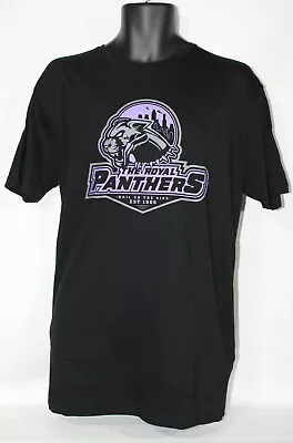 Black Panther Mens  T-Shirt The Royal Panthers Hail King Marvel Wakanda Forever • £9.99