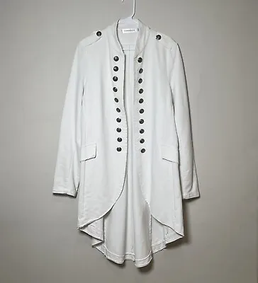 The Porter Collective Women's Open Jacket White Size L Made In Italy • $69.80