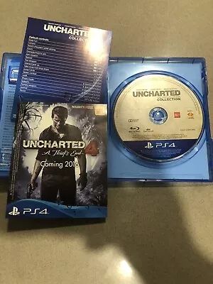 Uncharted Nathan Drake Collection PS4 - USED - COMPLETE - VERY GOOD CONDITION • $20