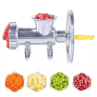 Commercial Meat Grinder Mincer Stuffer Hand Manual Sausage Filler Maker Machine • $49