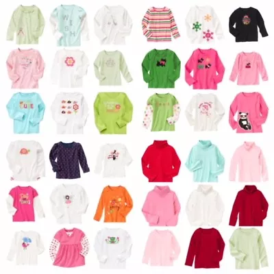 NWT Gymboree Kids Girl Fall/Winter/Spring LS Top Tee Turtleneck Ship Fast • $10.99