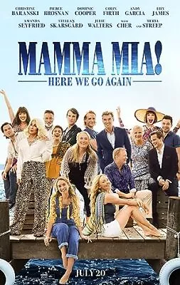 Mamma Mia! Here We Go Again (DVD Widescreen 2018) - DISC ONLY • $3.98