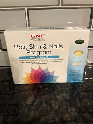 GNC Women's Hair Skin & Nails Beauty Basics 30 Day Beauty Program Best By 02/24 • $10.99