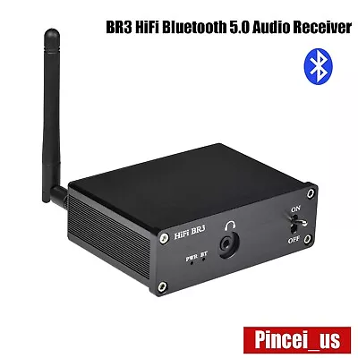 BR3 HiFi Bluetooth 5.0 Audio Receiver CSR8675 For Optical Coaxial AUX LDAC Pe66 • $51.57