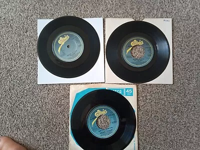 Three Michael Jackson 7  Vinyl Singles Girlfriend Off The Wall • £4.25