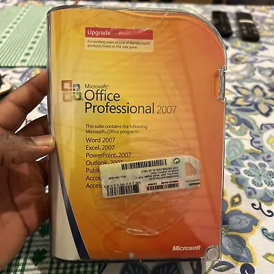 Microsoft Office Professional 2007 Upgrade With Product Key • $21.99