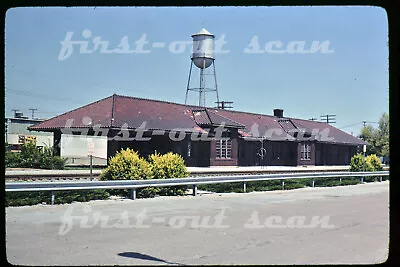 F Original Slide - N&W Ex Wabash STation Depot At Centralia MO 1980 • $7.89