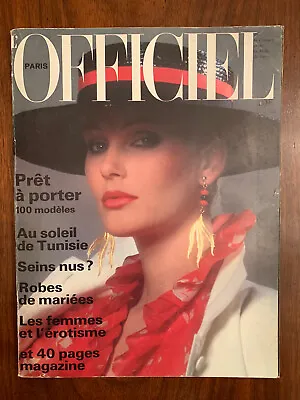 L'Officiel Paris Magazine ~ #641 April 1978 ~ Wedding Dresses Gowns Haussaire • $27.50