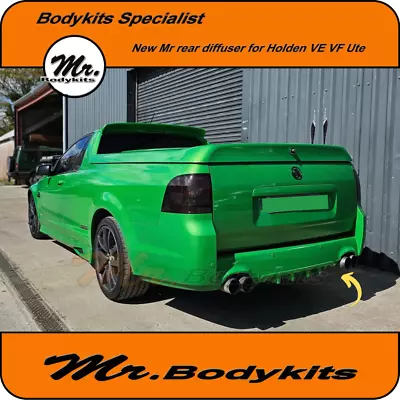 Mr Bodykits Design Plastic Made Rear Bumper Diffuser For Holden VE VF Ute SS SV6 • $138