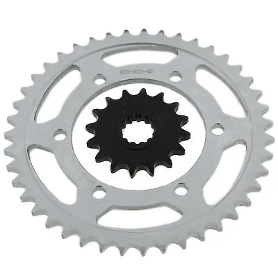 2009 - 2014 Yamaha YZF-R1/LE YZF R1/LE  Front And Rear Sprocket 16/43 • $37.75
