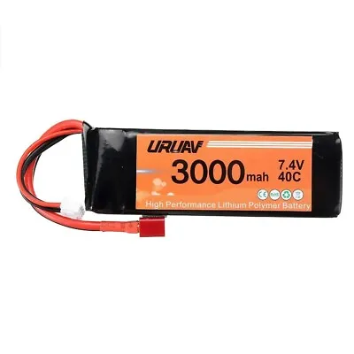 2S 3000mAh 7.4V 40C Deans Connector For WLtoys 144001  • £14.95
