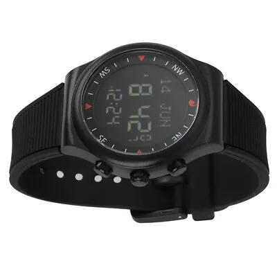 New Modern Sport Azan Muslim Black Watch Worldwide Prayer Time Compass Alarm • $32.01