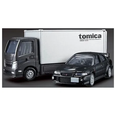 Tomica Transporter Mitsubishi Lancer Evolution VI GSR Die-cast Car Model 1:64 • $29.98