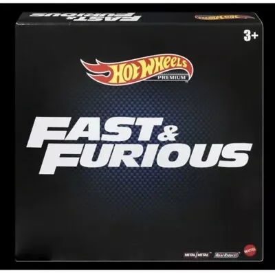 Hot Wheels Premium Fast & Furious Pack 5x Cars Sealed Box New SAME DAY EXPRESS P • $29