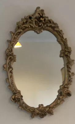 £99 • Buy Vintage Gold Wall Mirror  Baroque French Rococo Ornate Regency Style