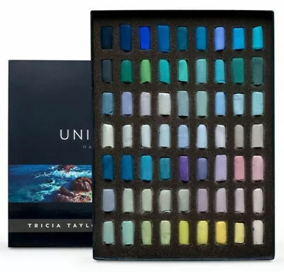 Unison Artists Soft Pastel Box Set - 63 Half Length - Tricia Taylor Seascape • £158.99