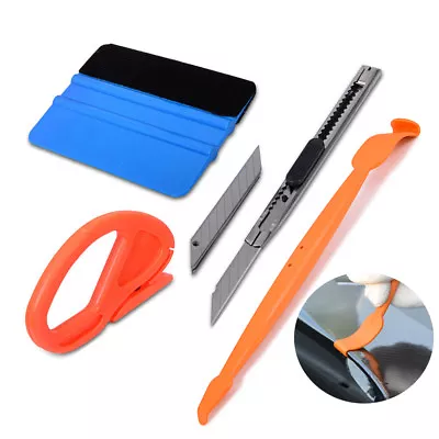 Hot Vinyl Wrap Tools Kit Magnetic Micro SqueegeeTuck Sealing Graphic Tools USA • $6.56