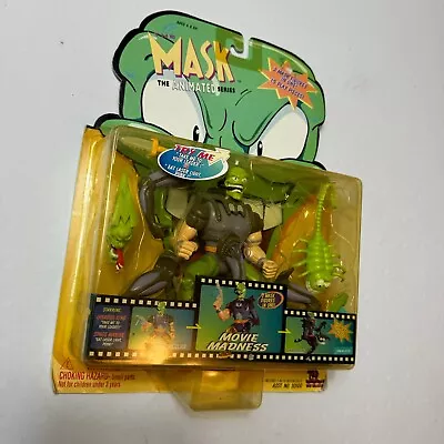 Vintage 1997 Toy Island The Mask Animated Series Figure Wolf Mask/count Maskula • $24.94