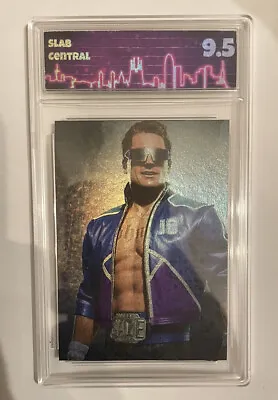 Mortal Kombat Johnny Cage Holographic Novelty Card Graded 9.5 • $14