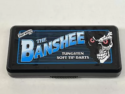 Vintage Dart Set Banshee Tungsten Soft Tip New Old Stock 18 Grams V Wing • $19