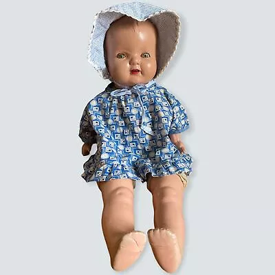 Antique Baby Hendren Doll Compisition And Cloth. • $150