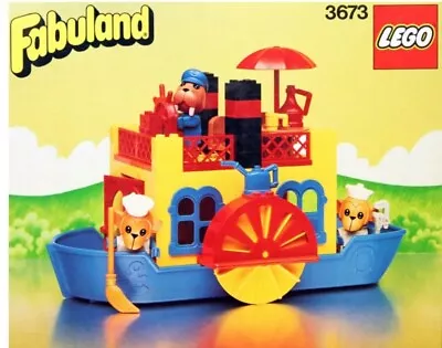 Fabuland Lego - RARE LEGO PIECES - SET 3673 (incomplete) • £0.99