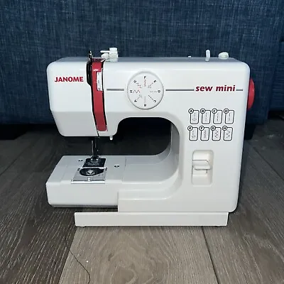 JANOME SEW MINI Portable SEWING MACHINE Model 525 W/ Box Lightweight Easy-to-use • $55