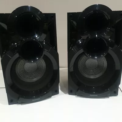 Pair Panasonic SA-AKX400 Speakers Large  42cms X 24cms X 21cms • £44.99