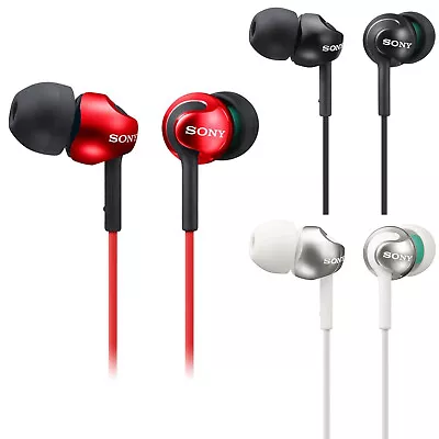 £19.99 • Buy Sony MDREX110 Headphones In-Ear Earphones W/ Microphone