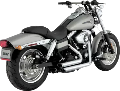 Vance & Hines 17317 Short Shot Staggered Exhaust System 06-09 Street Bob FXDB • $849.99