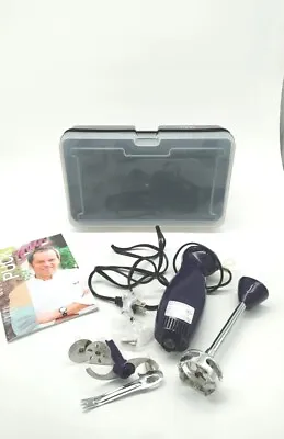 Wolfgang Puck Bistro Collection  Hand Blender Chopper Case Manual #BIBC1010 • $29.99