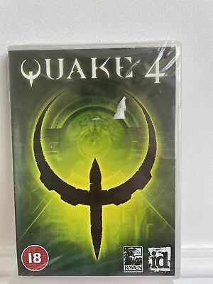 QUAKE 4 APPLE MAC OS *NEW & SEALED*  10.3.9/10.4.4 & G4/G5/Intel FPS UNIVERSAL • £19.99