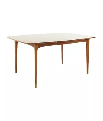 Kent Coffey Perspecta Mid Century Walnut Surfboard Dining Table • $2095