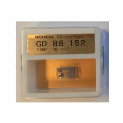 Nagaoka GD88-152 Diamond Stylus (for Sony ND-152P VX-52P Cartridges) • £36.99
